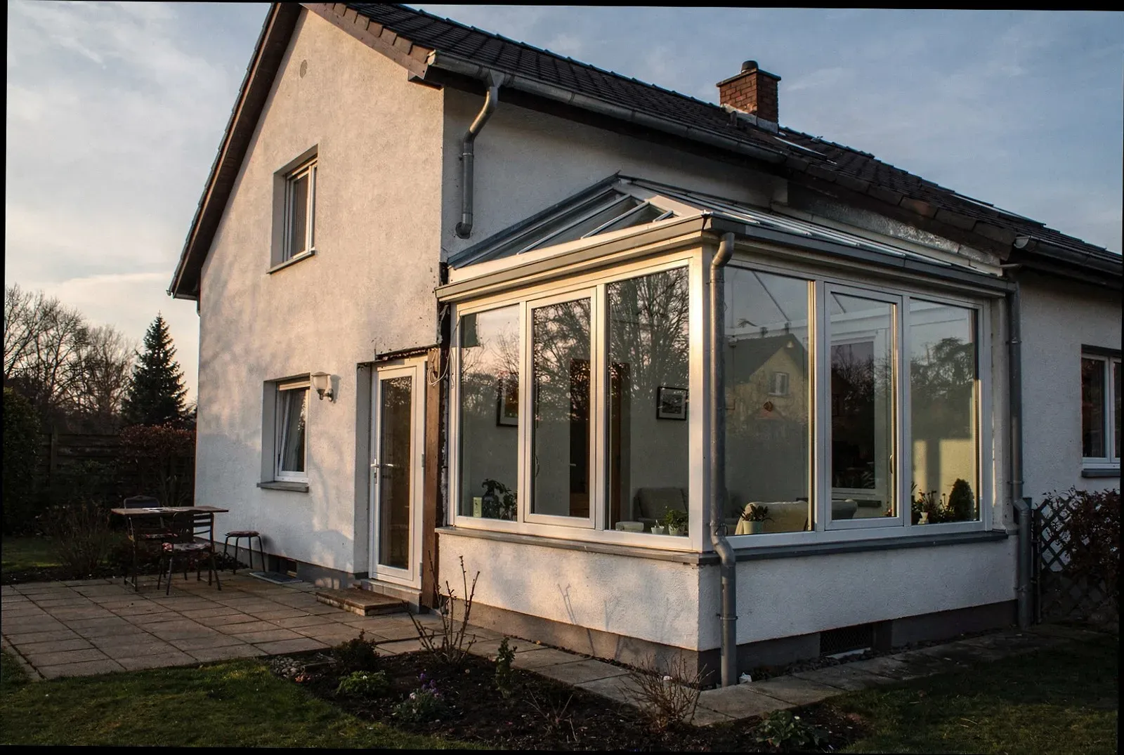 Wintergarten-Anbau an ein Wohnhaus in Lohmar-Donrath